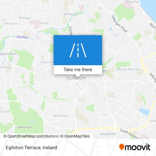 Eglinton Terrace map