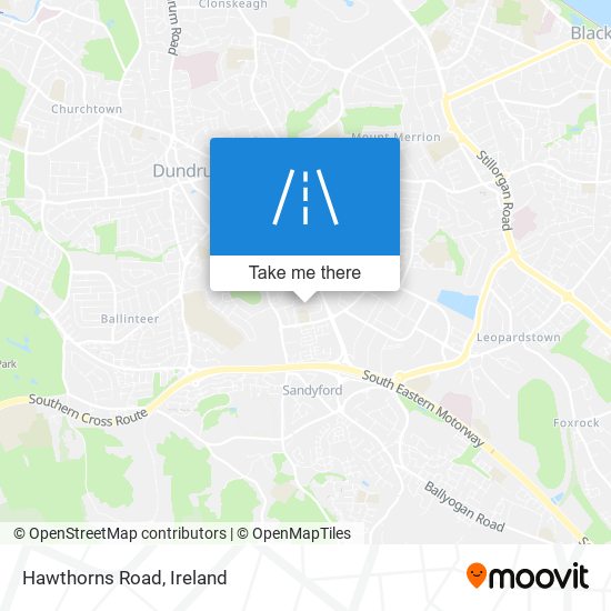 Hawthorns Road plan