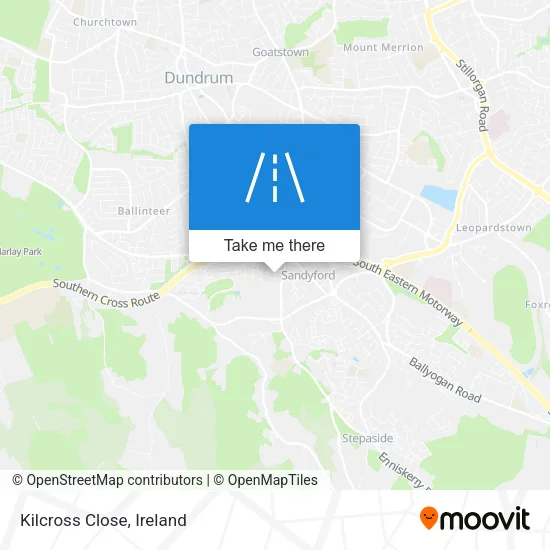 Kilcross Close map