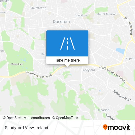 Sandyford View map