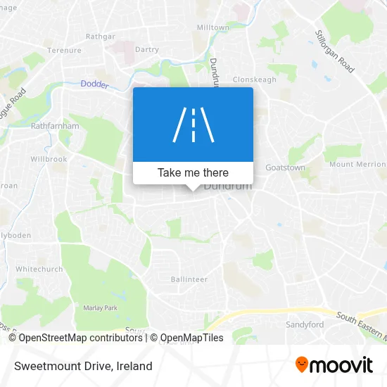Sweetmount Drive map