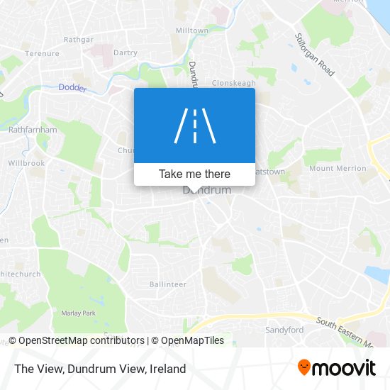 The View, Dundrum View map