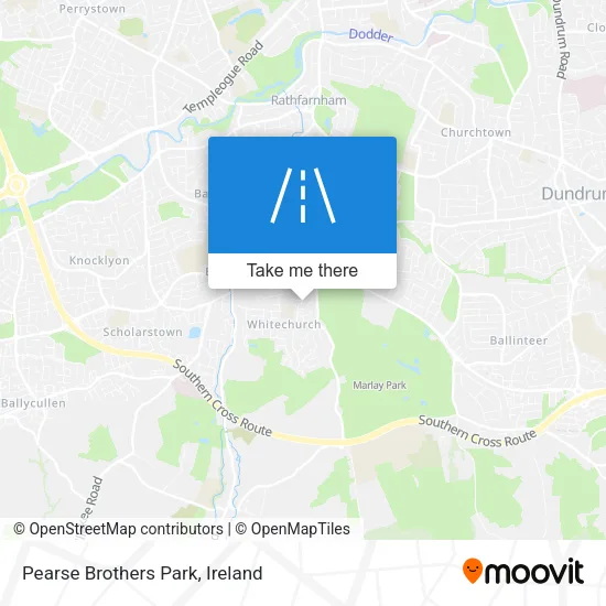 Pearse Brothers Park map