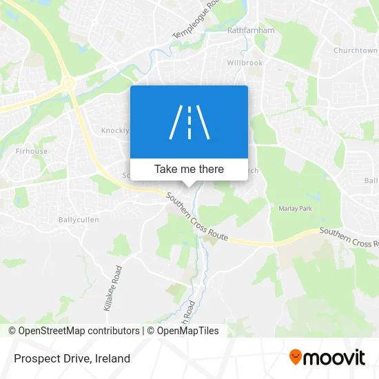Prospect Drive map