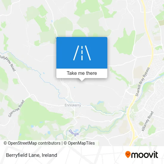 Berryfield Lane map