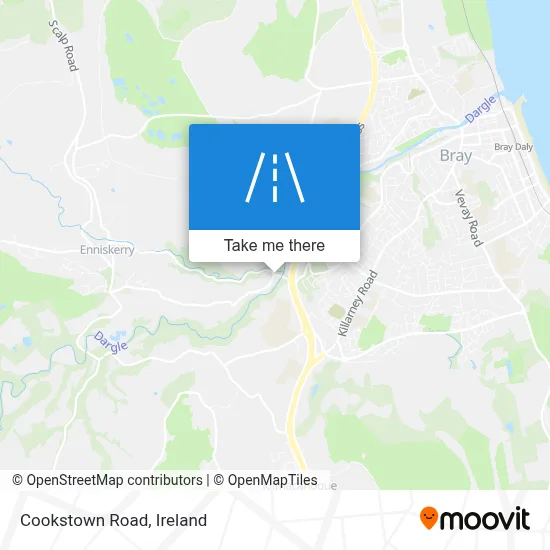 Cookstown Road map