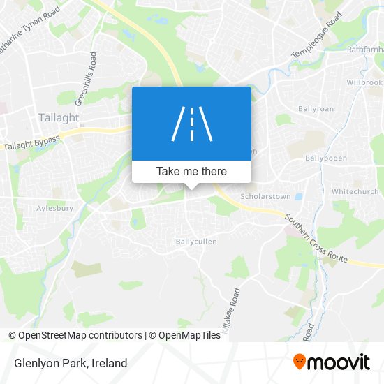 Glenlyon Park map