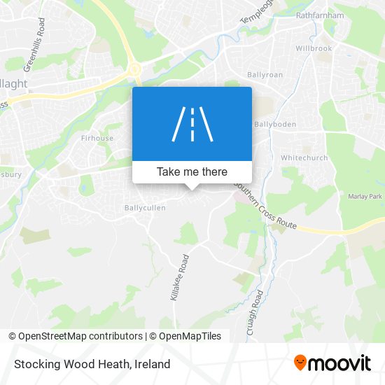 Stocking Wood Heath map