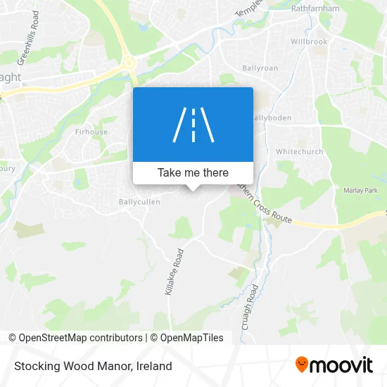 Stocking Wood Manor map