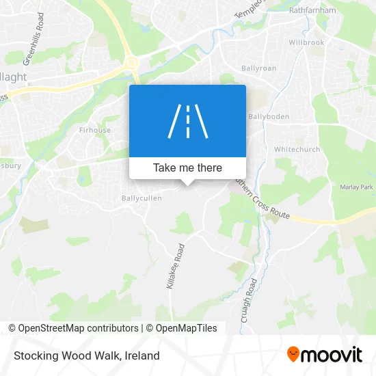 Stocking Wood Walk map