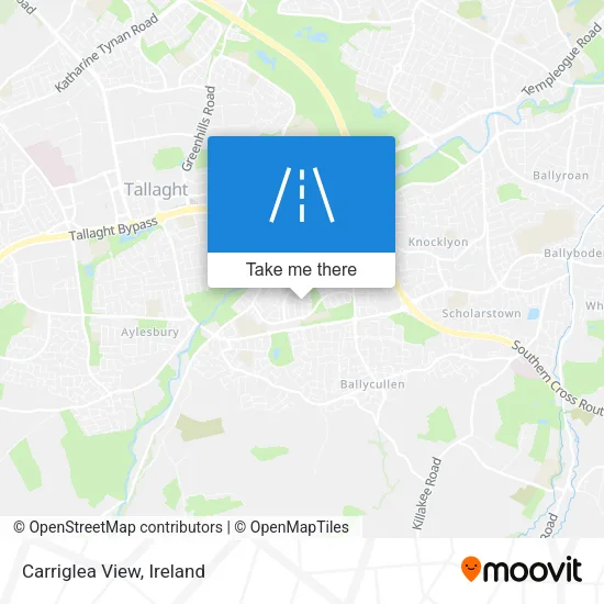 Carriglea View map
