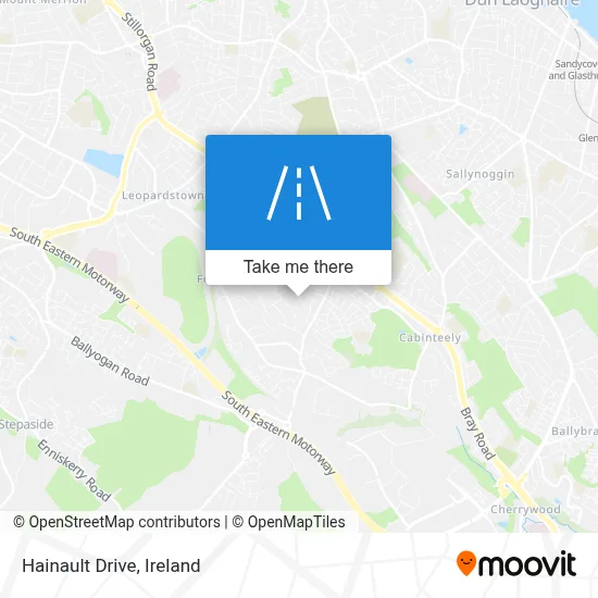 Hainault Drive map