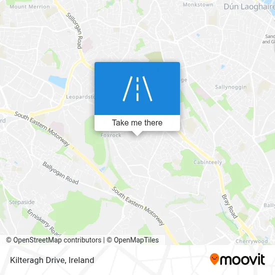 Kilteragh Drive map
