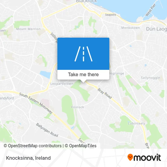 Knocksinna map