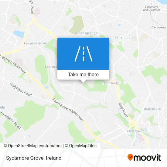 Sycamore Grove map