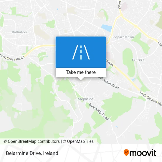 Belarmine Drive map