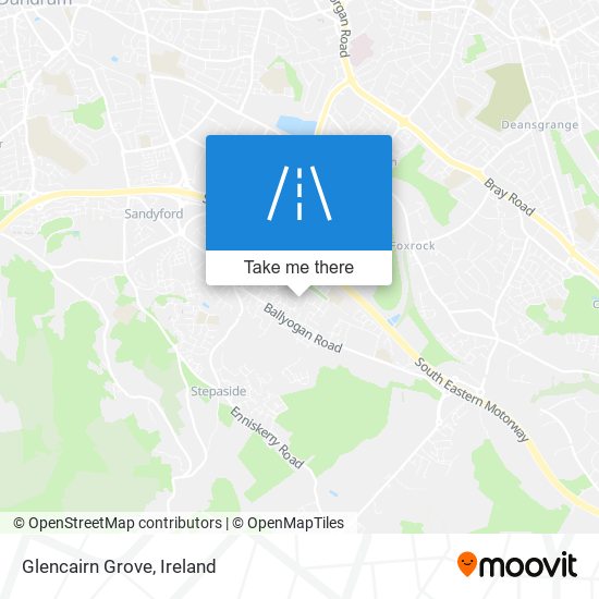 Glencairn Grove map