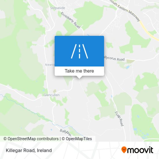 Killegar Road map