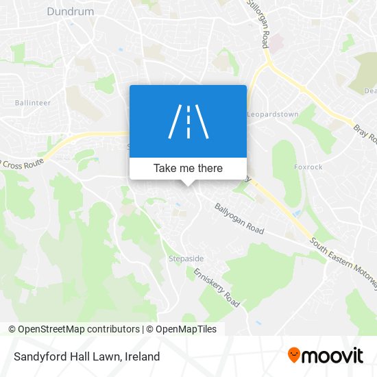 Sandyford Hall Lawn map