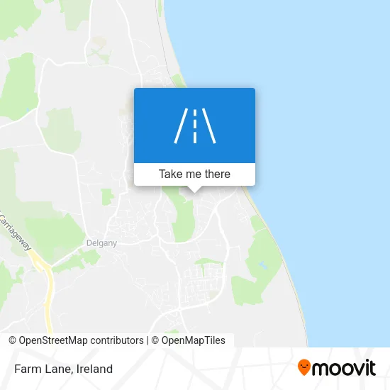 Farm Lane map