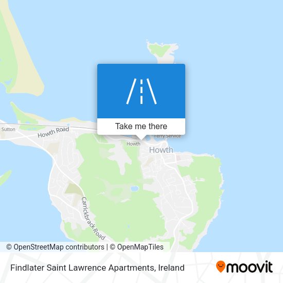 Findlater Saint Lawrence Apartments map