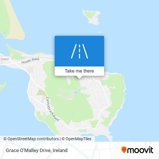 Grace O'Malley Drive map