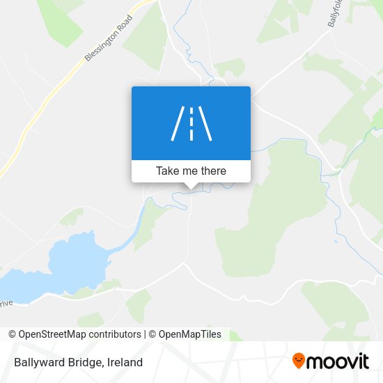 Ballyward Bridge map