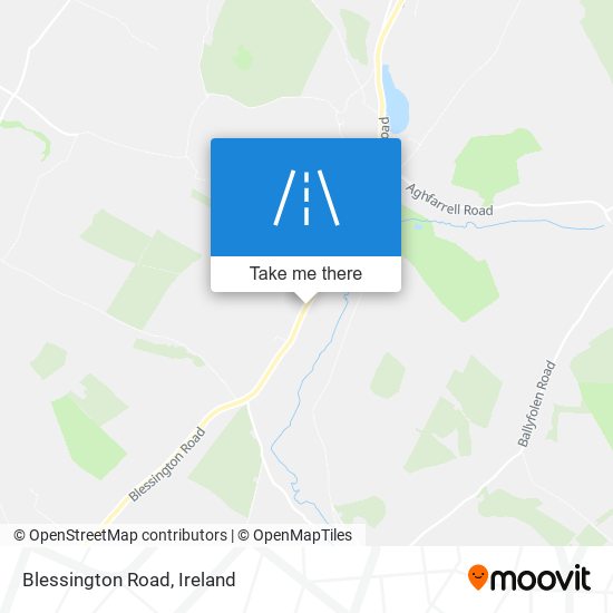 Blessington Road map