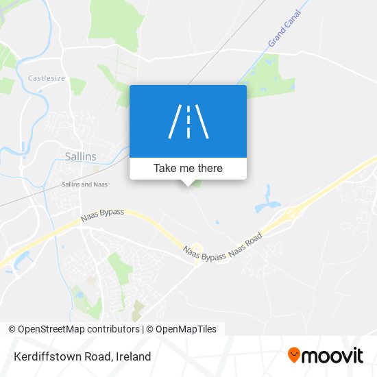 Kerdiffstown Road map