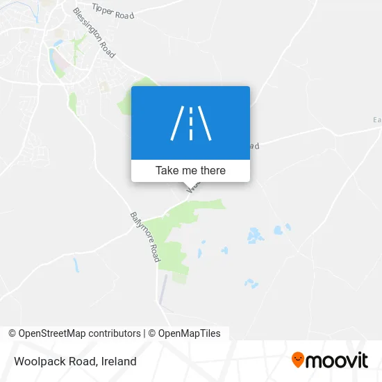 Woolpack Road map