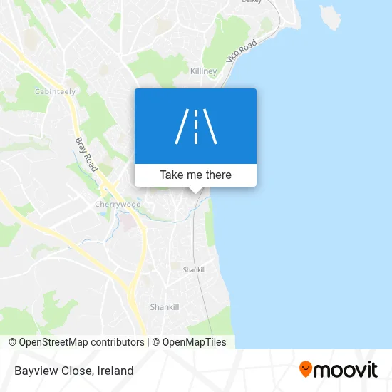 Bayview Close map