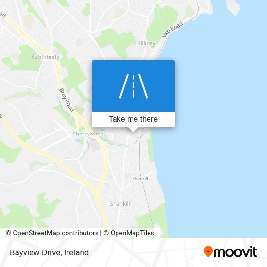 Bayview Drive map