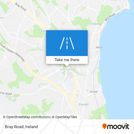 Bray Road map