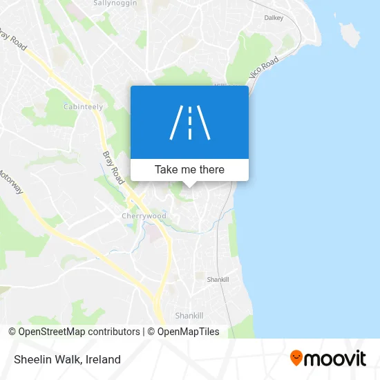Sheelin Walk map