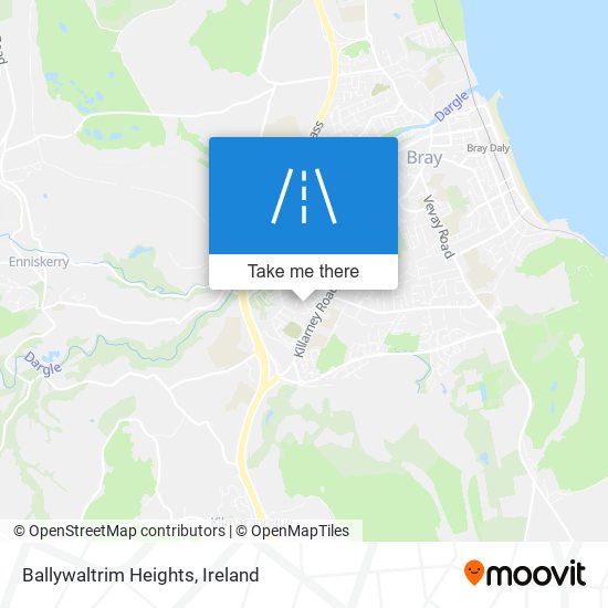 Ballywaltrim Heights map
