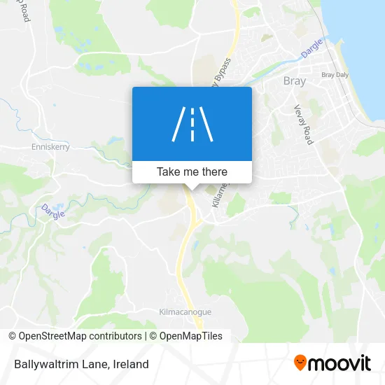 Ballywaltrim Lane map