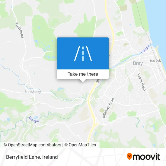 Berryfield Lane map