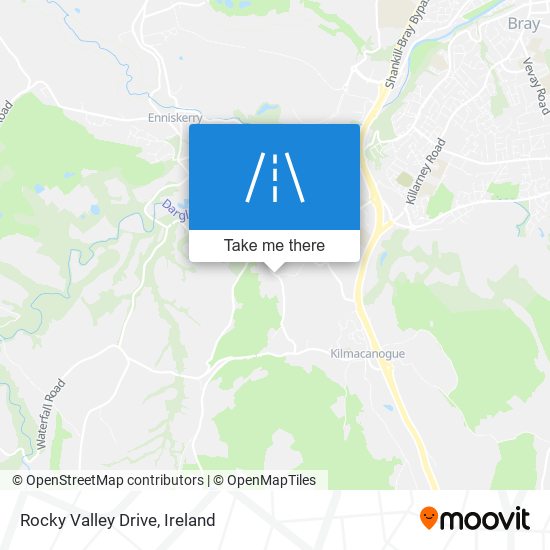Rocky Valley Drive map