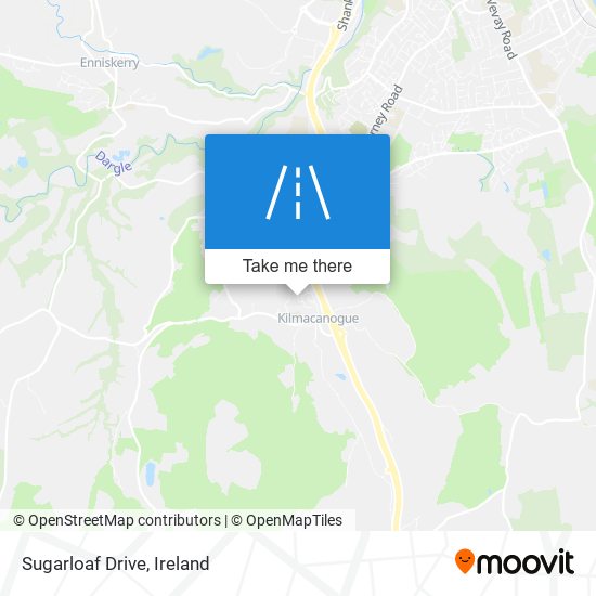 Sugarloaf Drive map