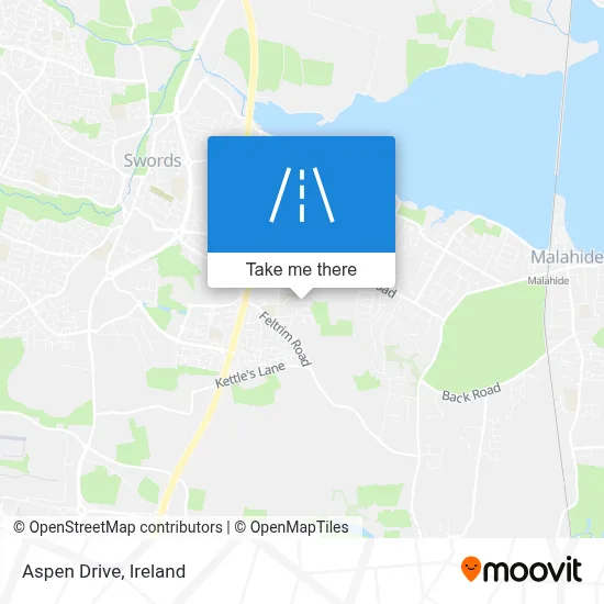 Aspen Drive map