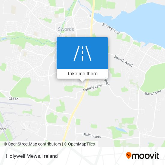 Holywell Mews map