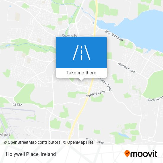 Holywell Place map