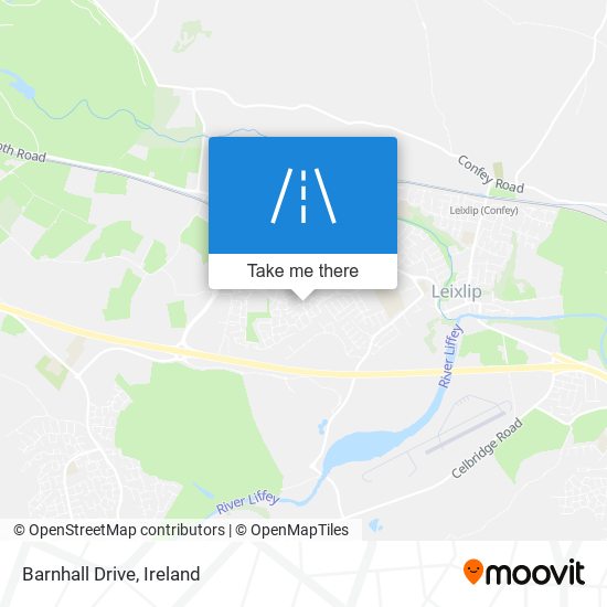 Barnhall Drive map