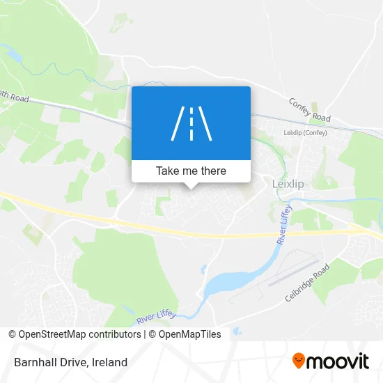 Barnhall Drive map
