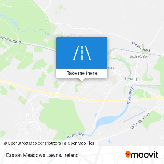 Easton Meadows Lawns map