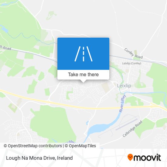 Lough Na Mona Drive map