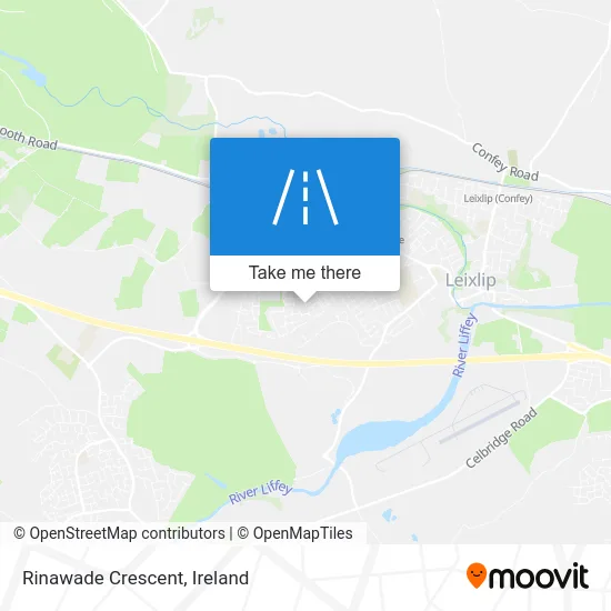 Rinawade Crescent map