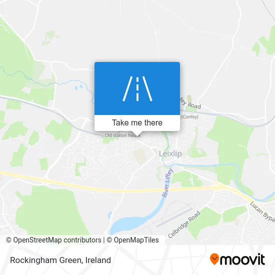 Rockingham Green map