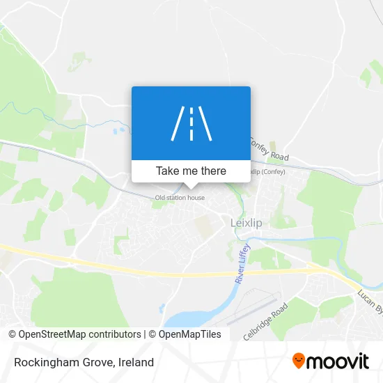 Rockingham Grove map