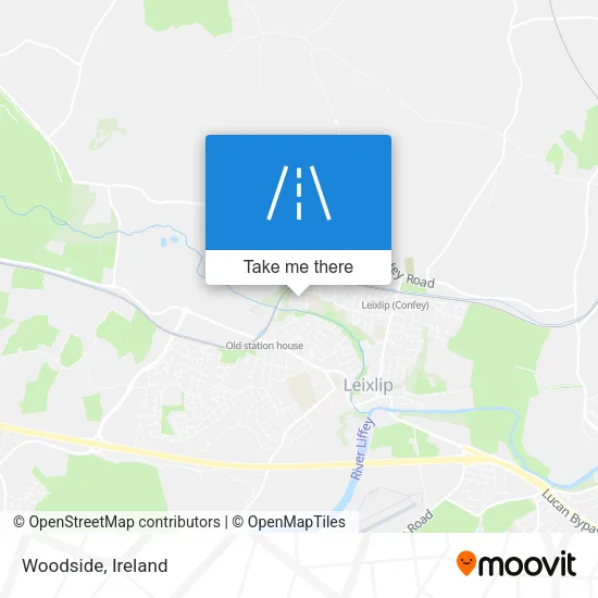 Woodside map